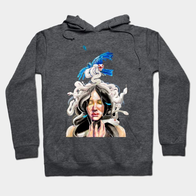 Not a Minor Threat Medusa Variant Hoodie by Manic Pantry